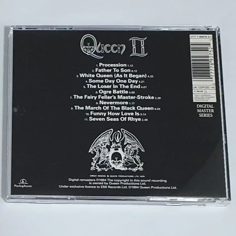 퀸 Queen II 앨범 시디 CD 프레디 머큐리