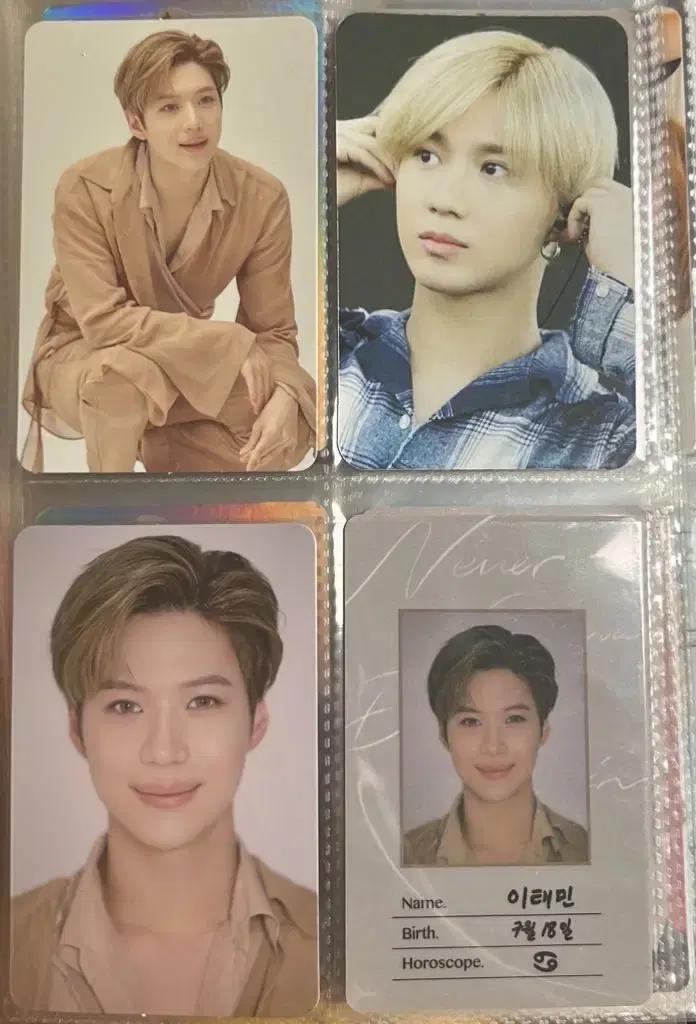 Taemin photocard album Goods WTS