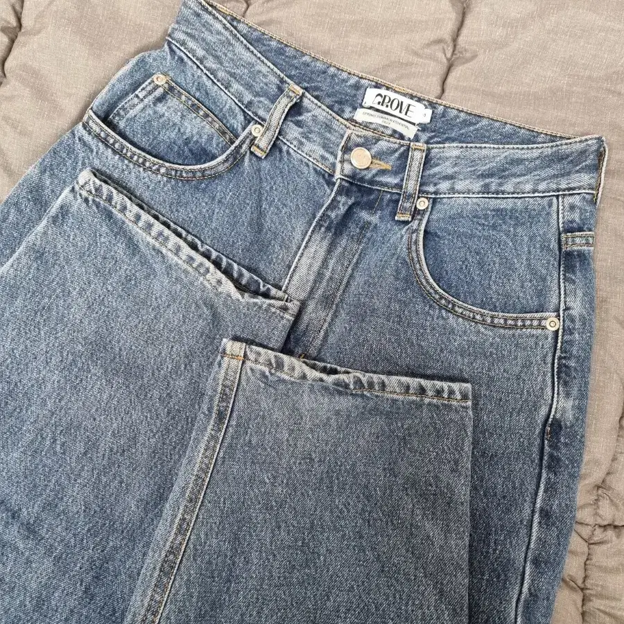 [grove] 23ES WAVE DENIM PANTS