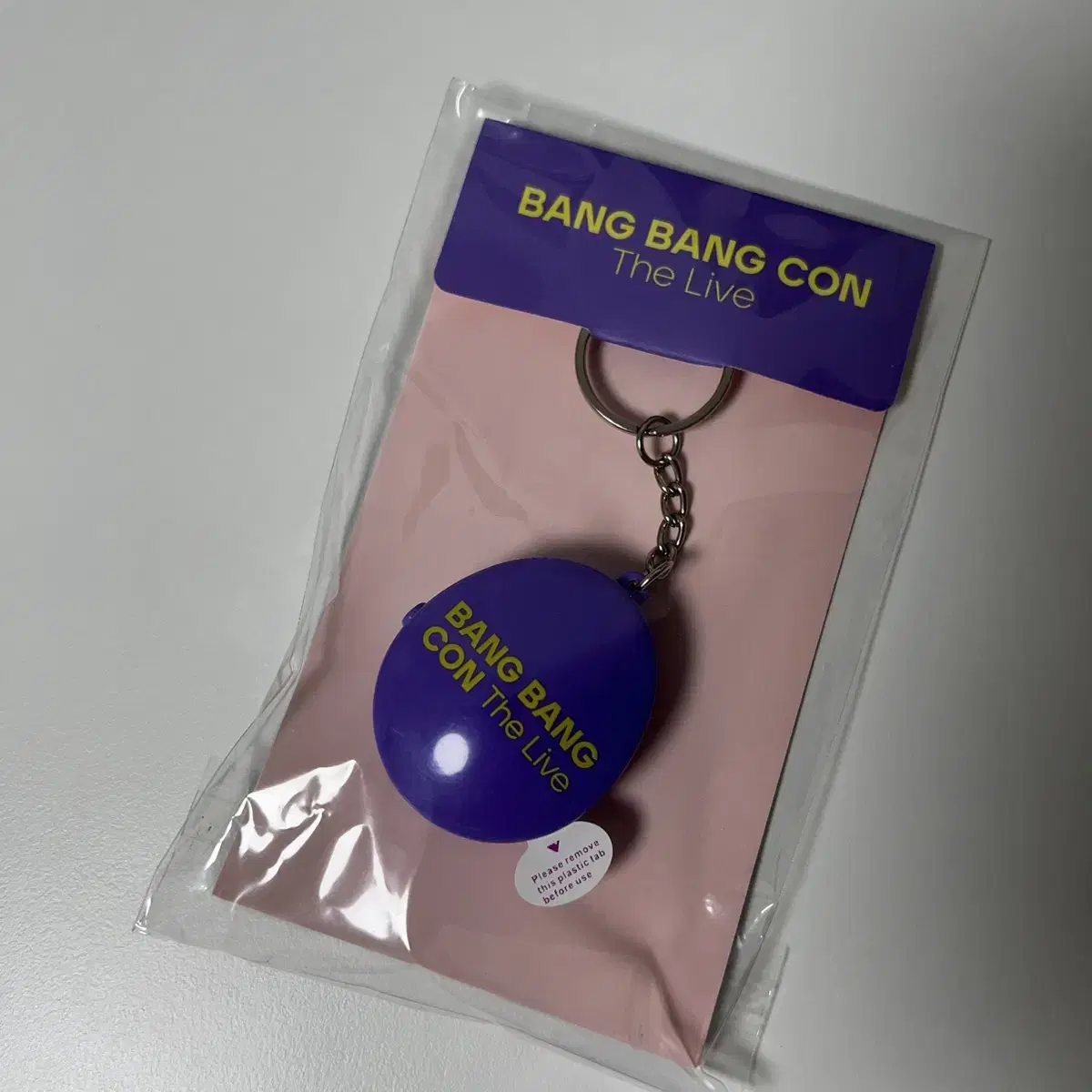 Bangtan Bangtan Cone Voice Keyring