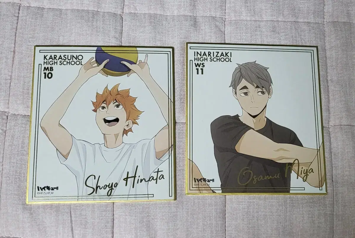 Haikyuu hinata, Osamu Sack Paper