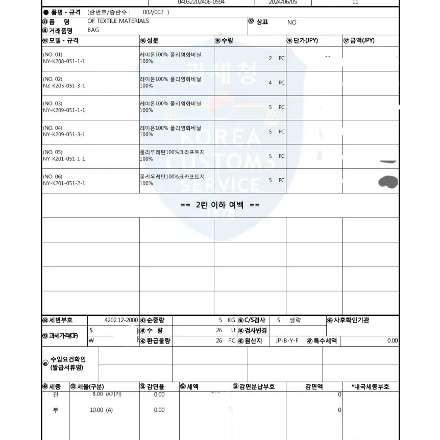 꼼데가르송걸 에나멜 토트백 블랙(도쿄 시부야 한정판매)