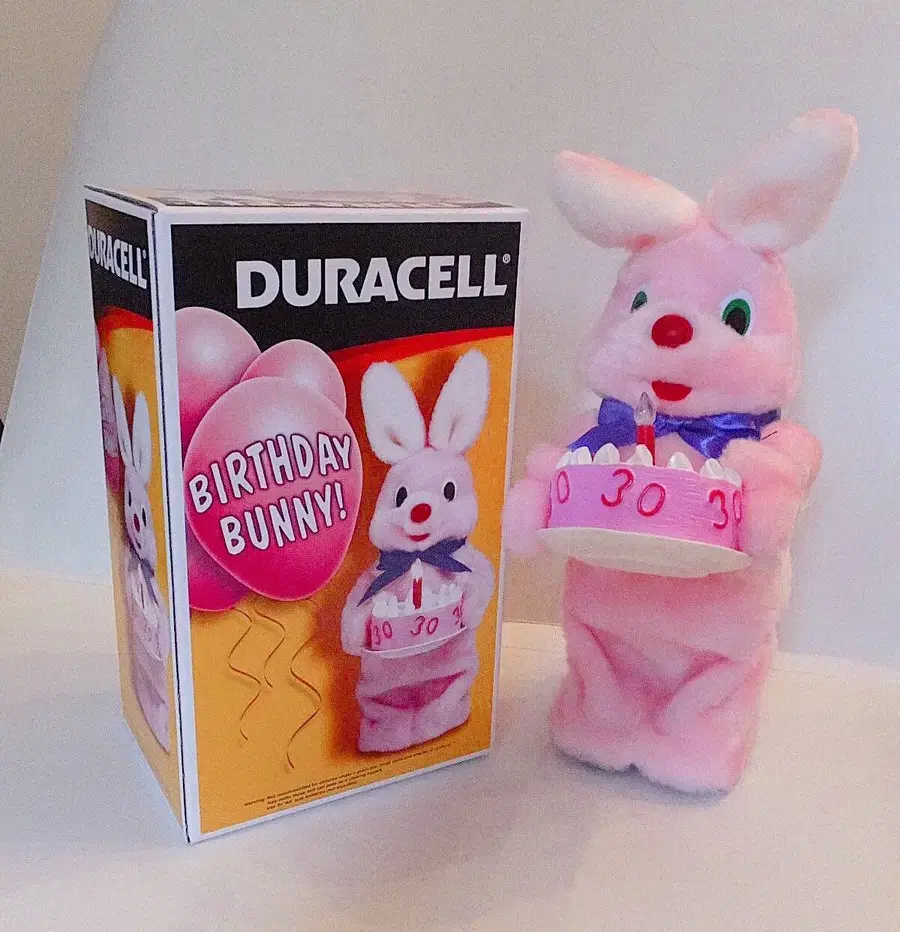 Duracell Bunny Happy Birthday Doll