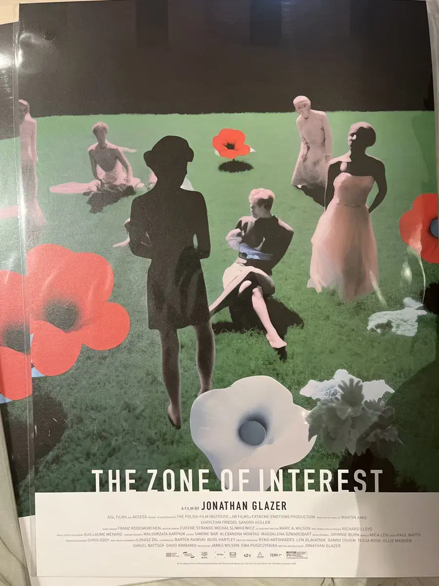 Zone of Interest Silhouette poster unsealed