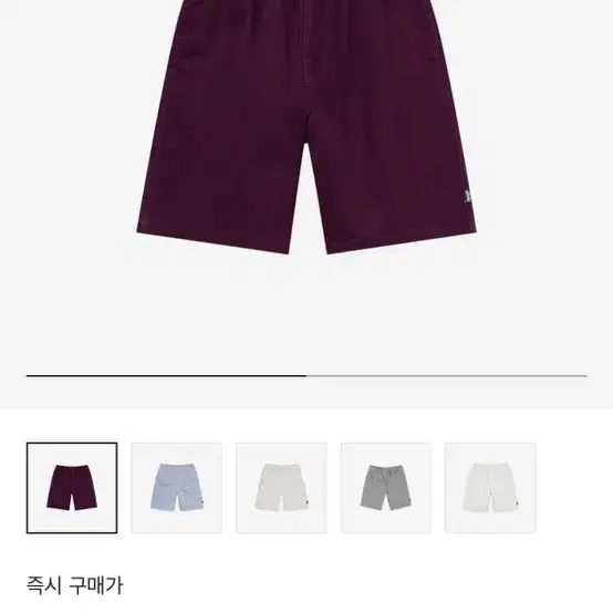 스투시 비치 쉘 팬츠