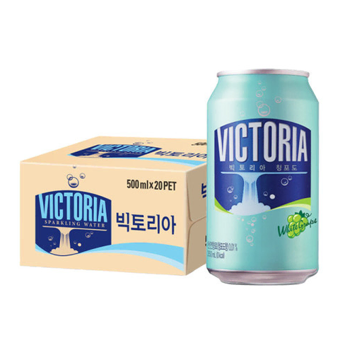 빅토리아 탄산수 350ml 24캔 플레인/자몽/라임/레몬/파인애플