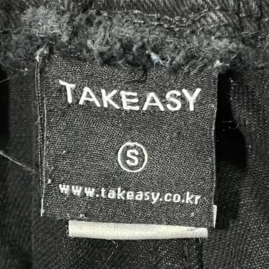 Takeasy 블랙 카고 팬츠 S