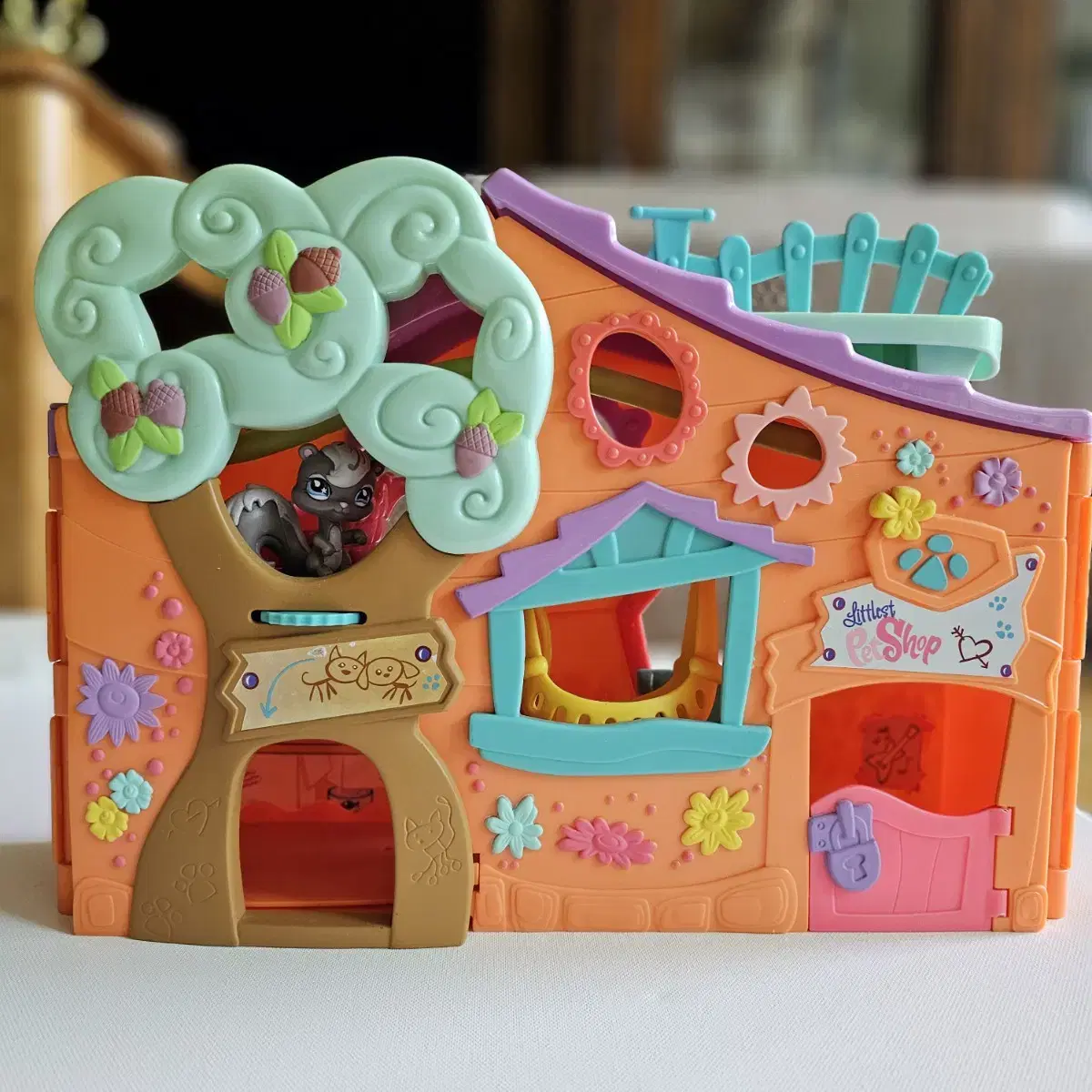 For a limited time, the Disney Littlest Pet Shop House is on sale.