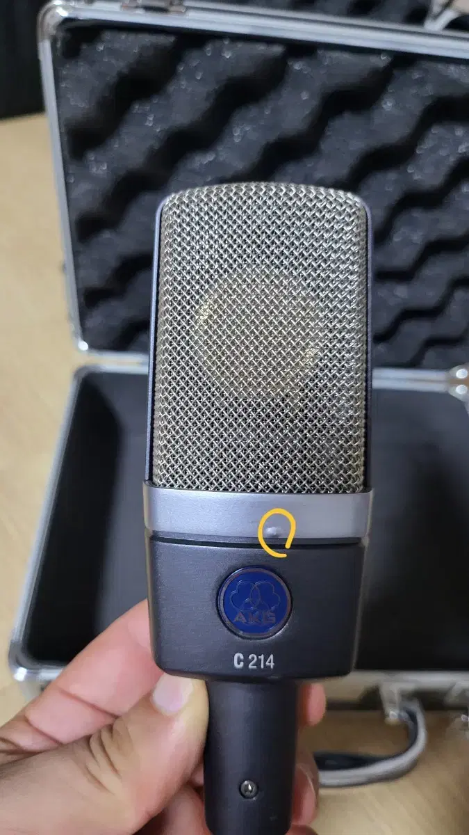 akg c214컨덴서 마이크