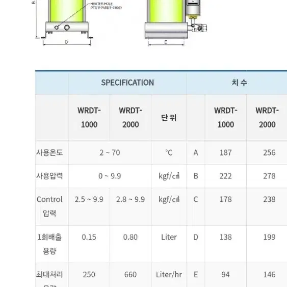 콤프레샤 파워 드레인 트랩, 오토 드레인, POWER DRAIN