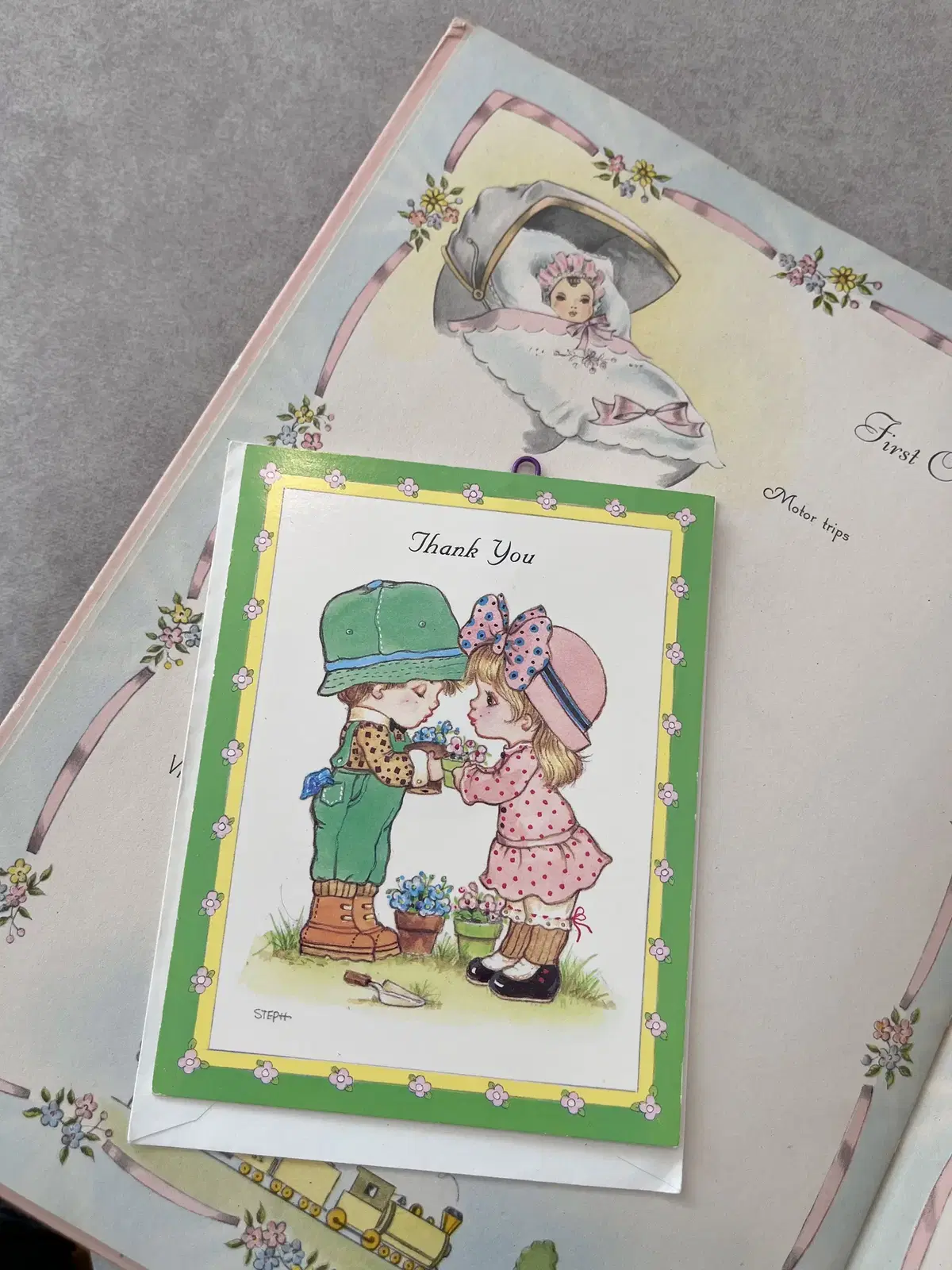 Cute vintage stationery