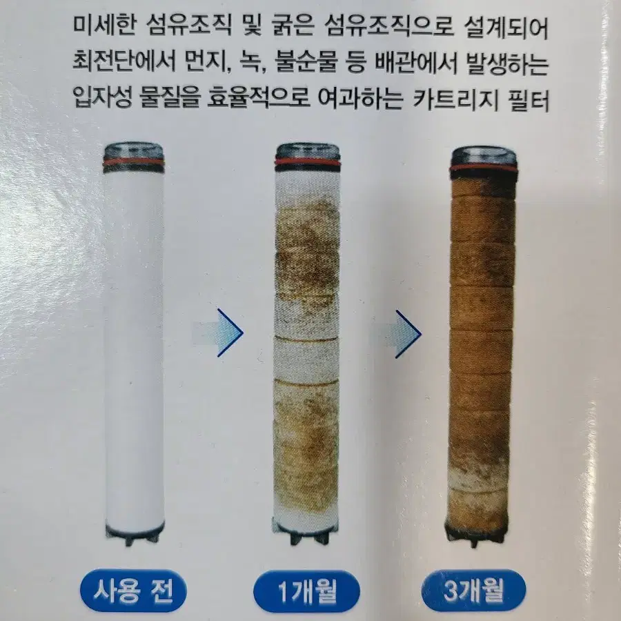 디클린 필터 샤워헤드 패키지 전용 리필필터