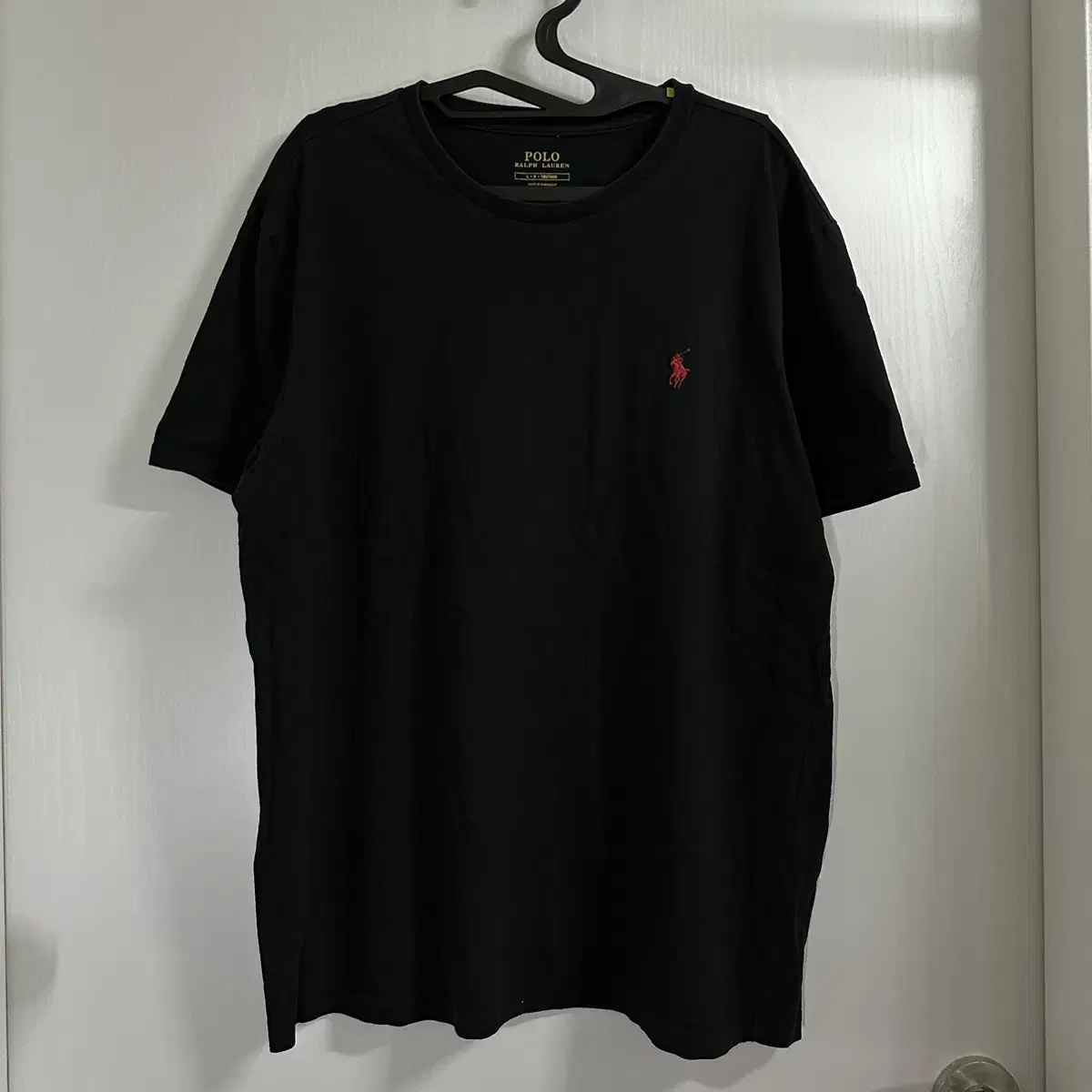 (XL) Polo Red Pony Black Short Sleeve Tee