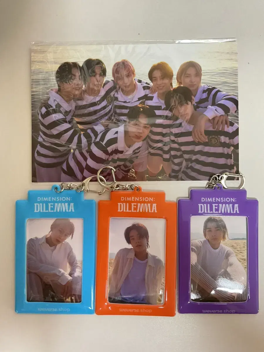 enhypen enhypen dimension dilemma weverse pre-order benefit photocard Set new