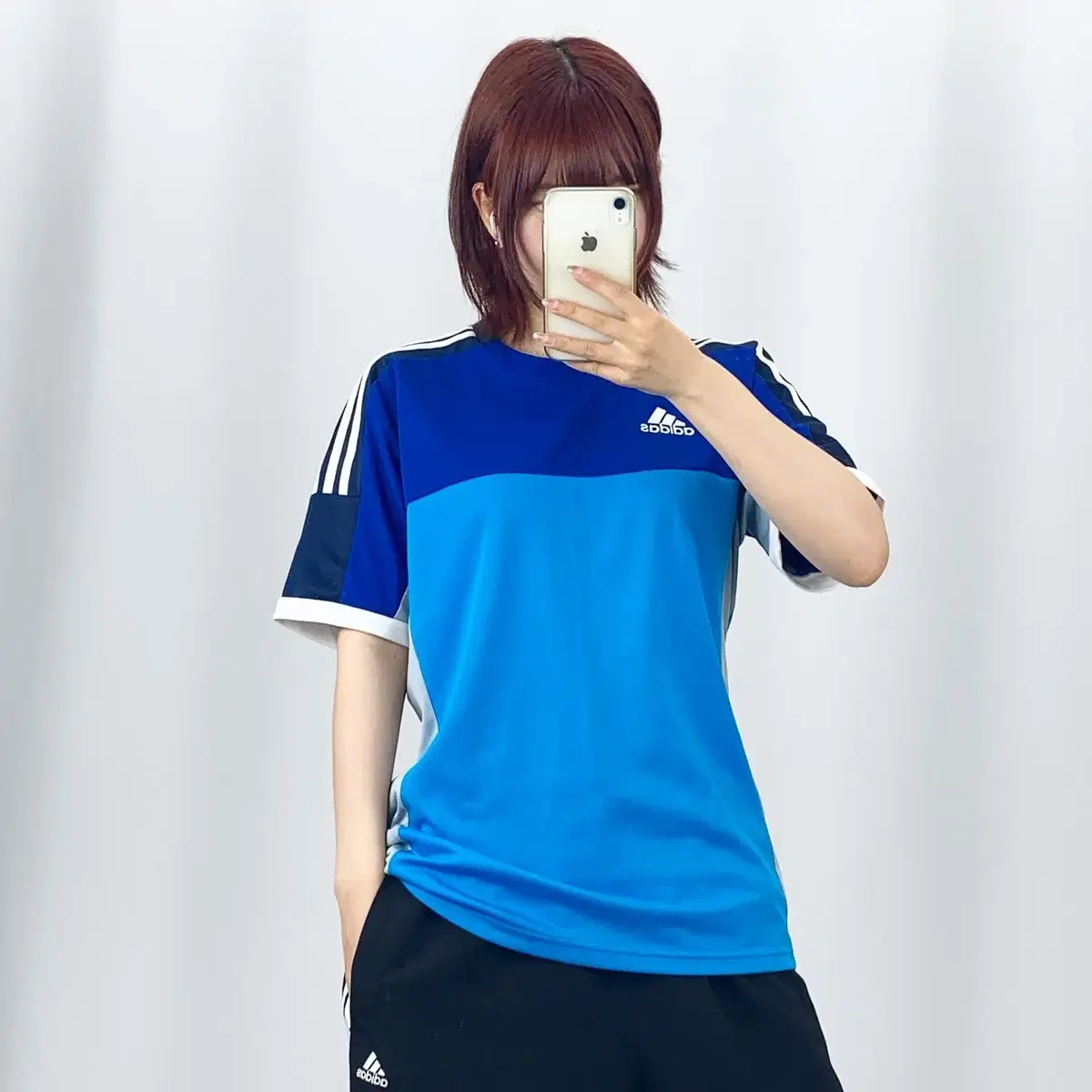 [L]Adidas bloo 4-Color Functional Vahn Short Sleeve Tee CH5205