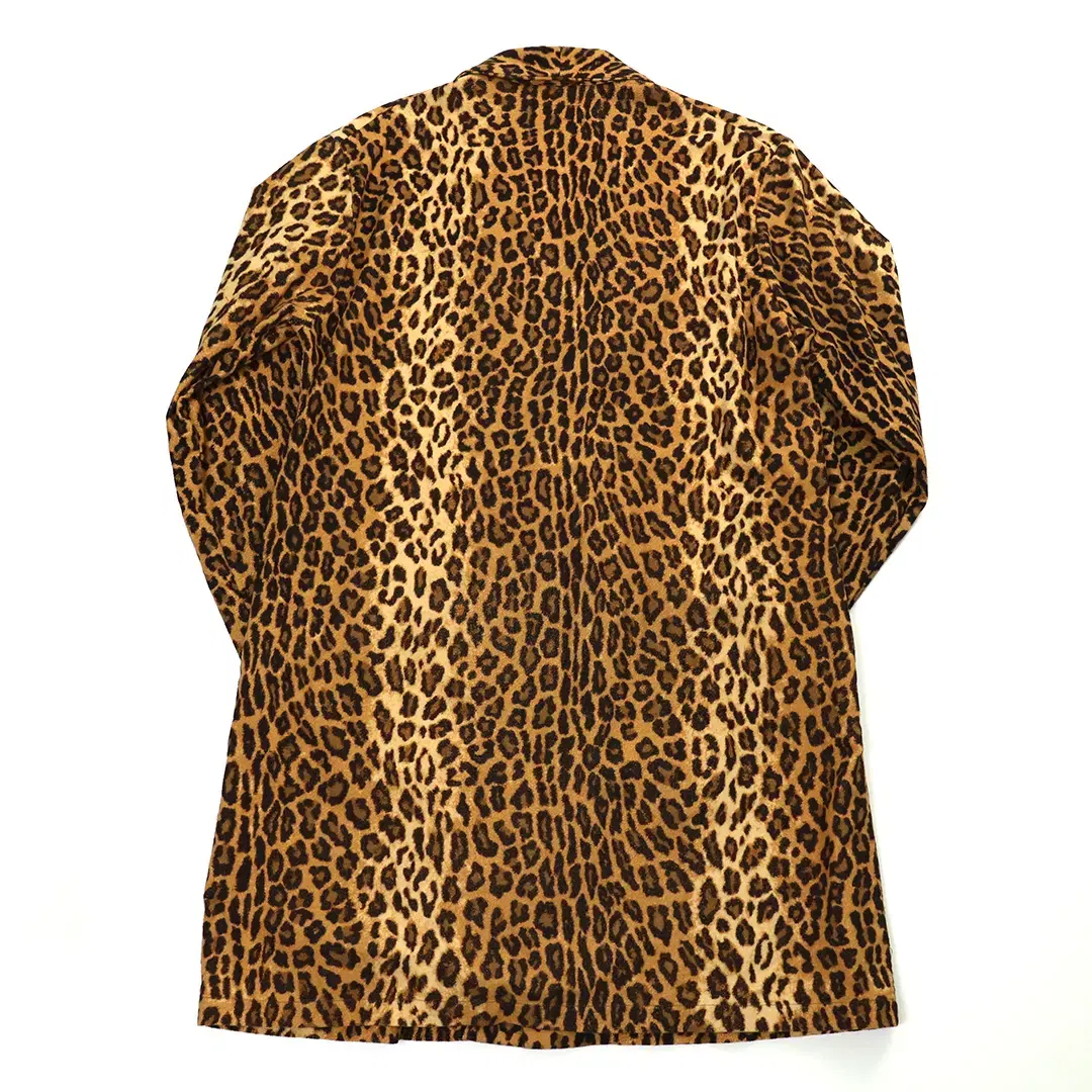 WACKO MARIA LEOPARD GOWN COAT