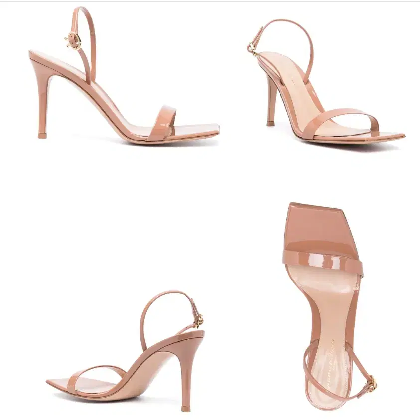 지안비토로시 Gianvito Rossi 스틸레토 가죽 샌들 235/240