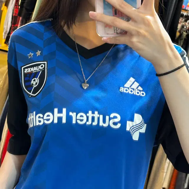 (No.9) ADIDAS 아디다스 산호세 어스퀘이크스 MLS 축구 유니폼