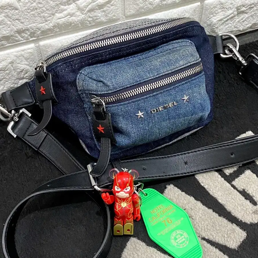 DIESEL Denim Mini belt Bag