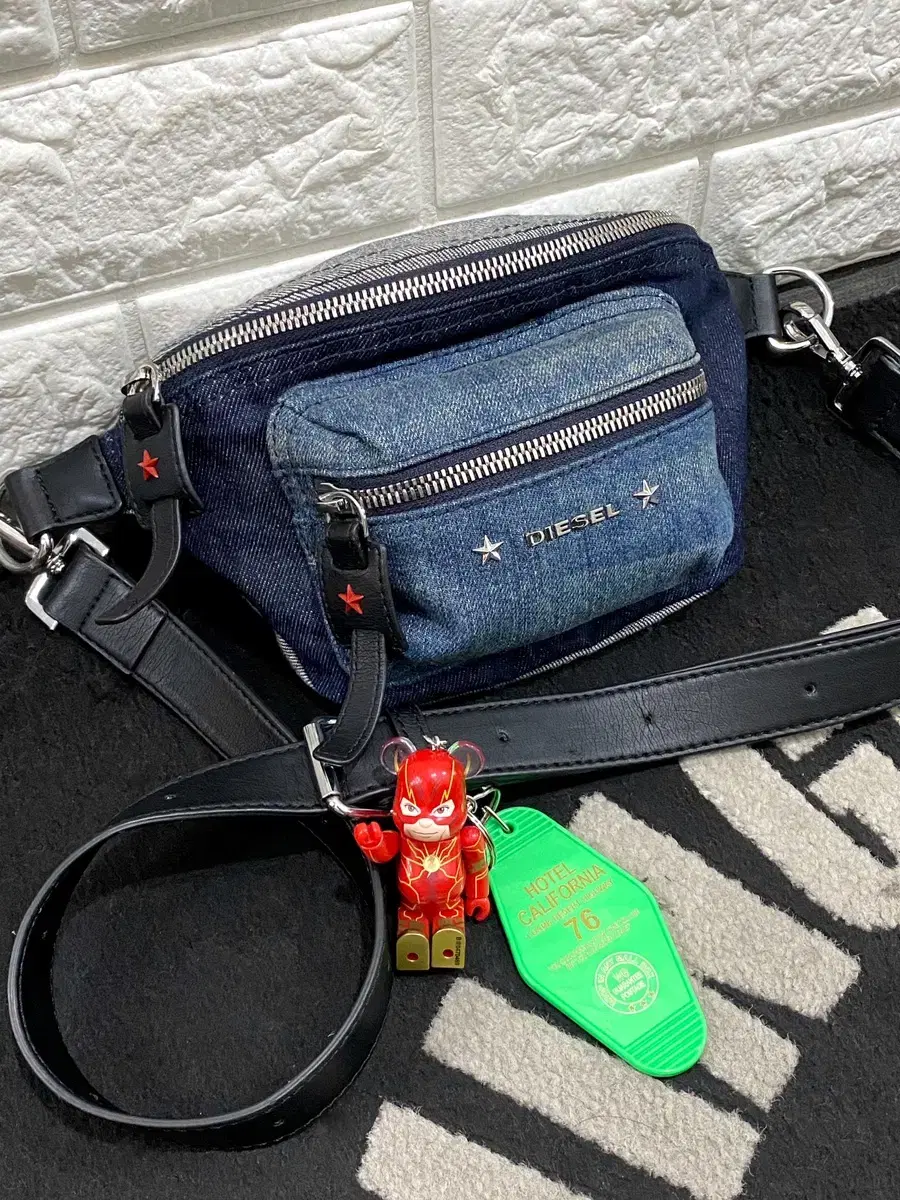 DIESEL Denim Mini belt Bag