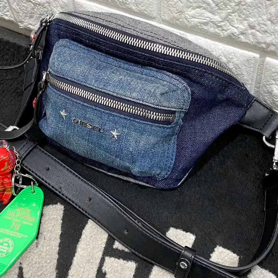 DIESEL Denim Mini belt Bag