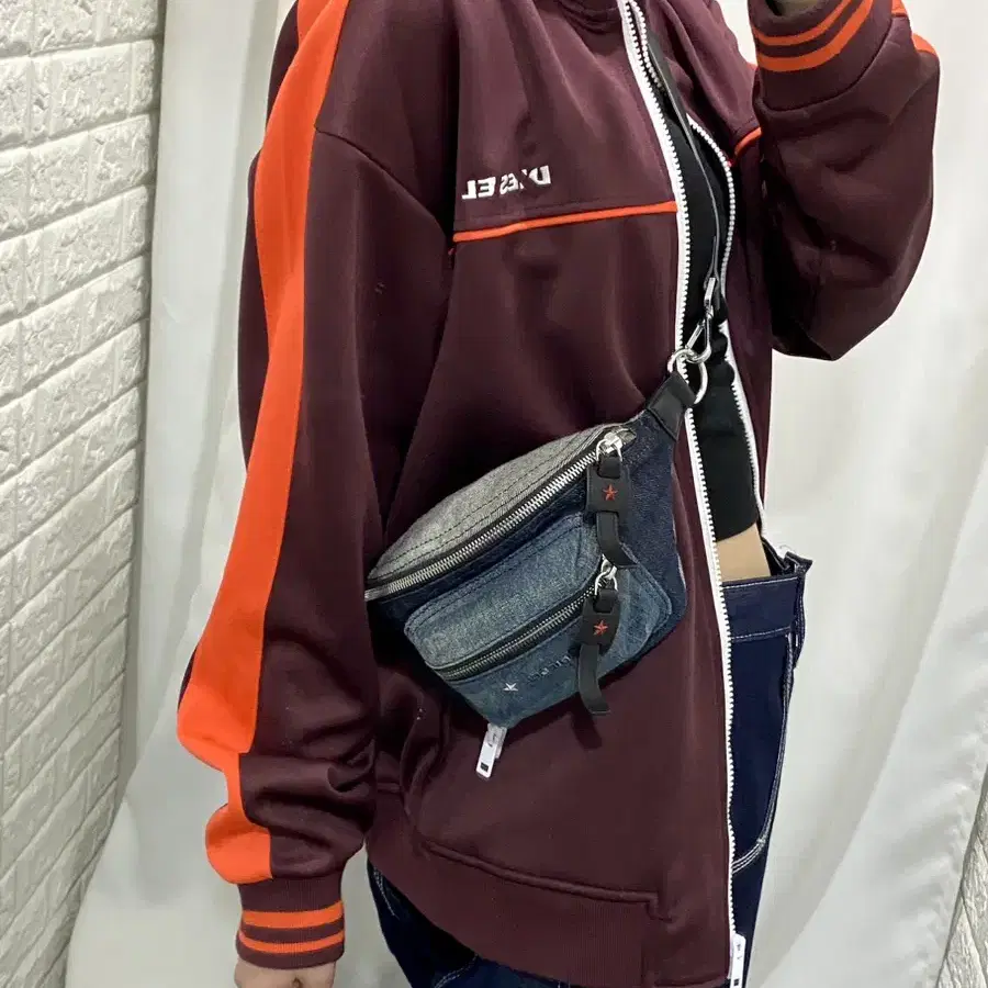 DIESEL Denim Mini belt Bag