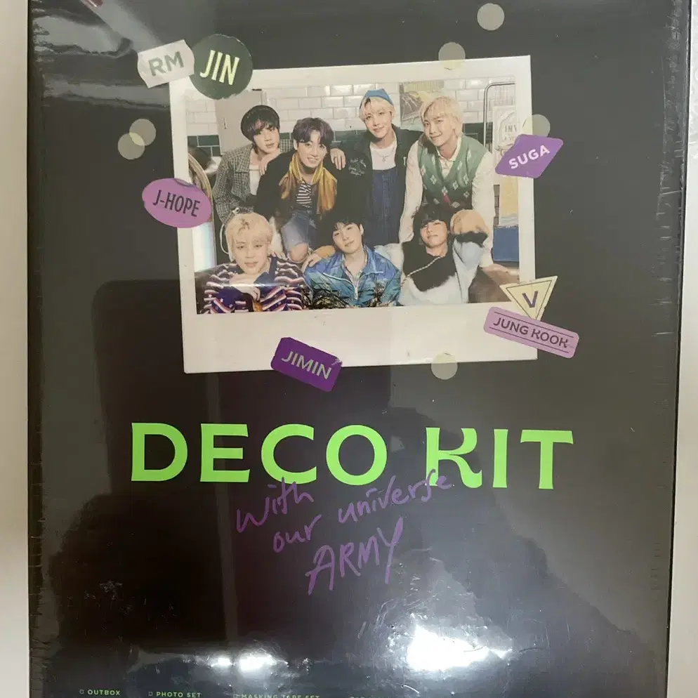 BTS 방탄소년단 데코 키트 DECO KIT 미개봉 새상품