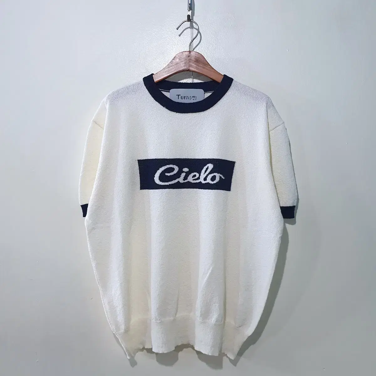 SS신상) Chiello Ringer Vahn Short Sleeve Knit 4color