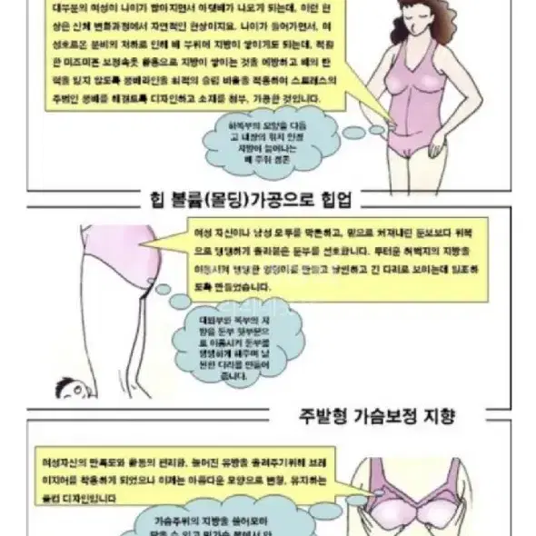 미즈존 올인원 바디보정속옷 스킨컬러