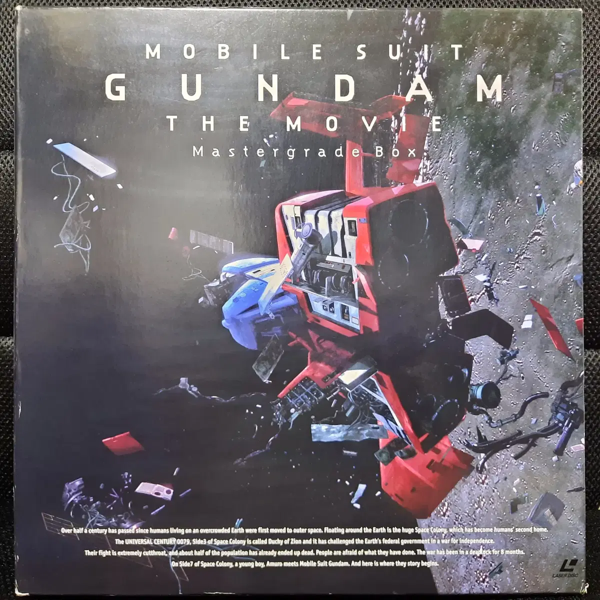 Mobile Suit Gundam The Movie 레이저 디스크 LD