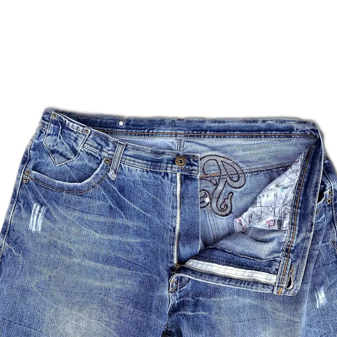 Artful Dodger leather patch Jeans