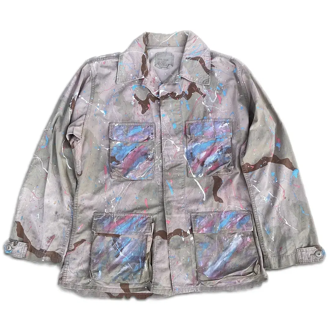 90s USA Desert Camouflage Combat Jacket