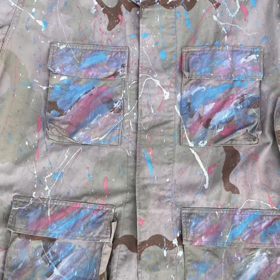 90s USA Desert Camouflage Combat Jacket