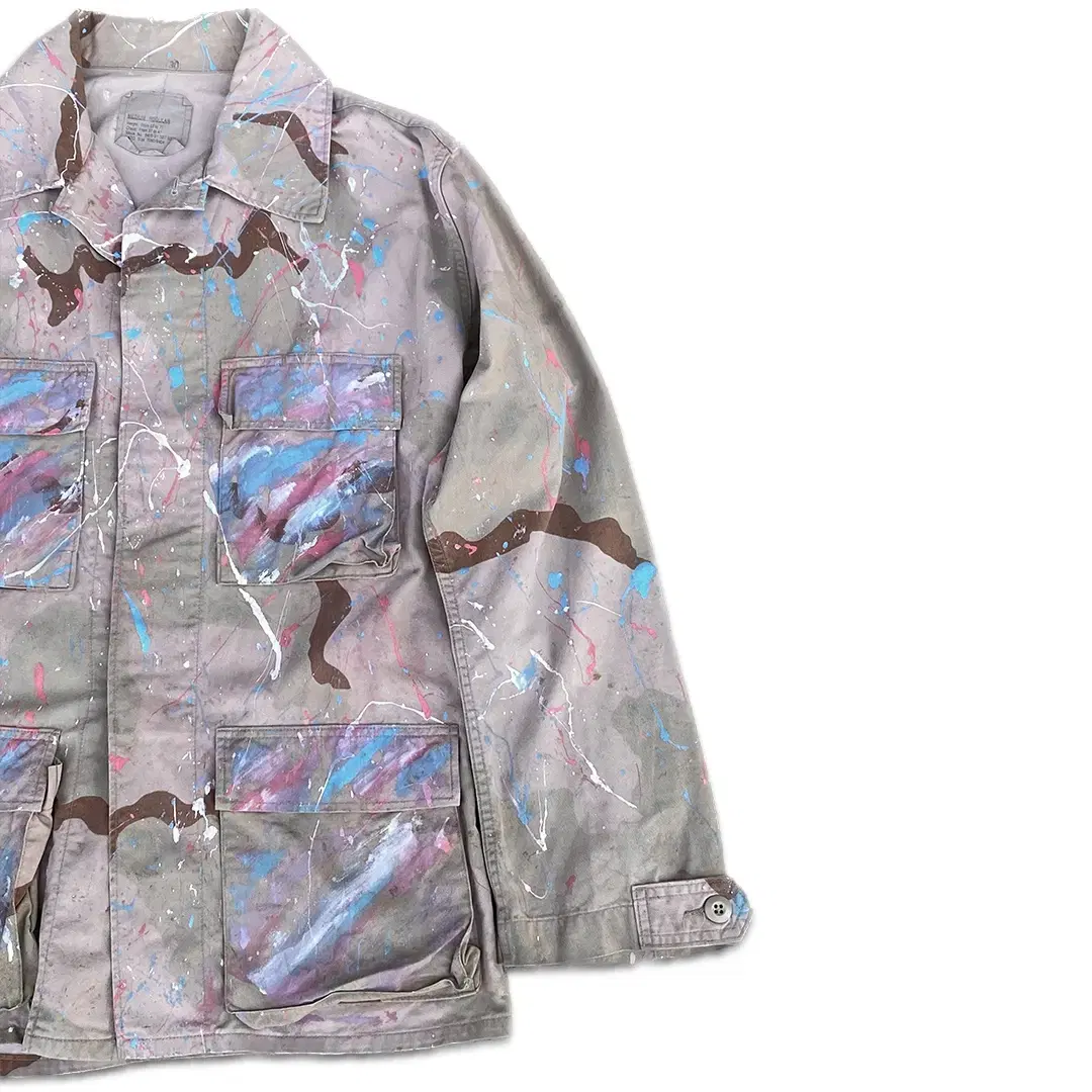 90s USA Desert Camouflage Combat Jacket