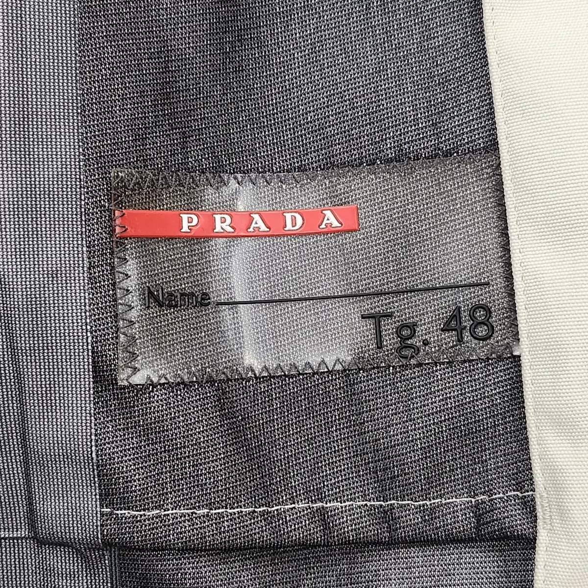 [48] PRADA 프라다 빈티지 나일론 싱글 코트