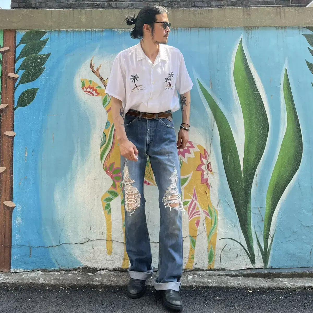 80s US Levi's 517 X seven by seven