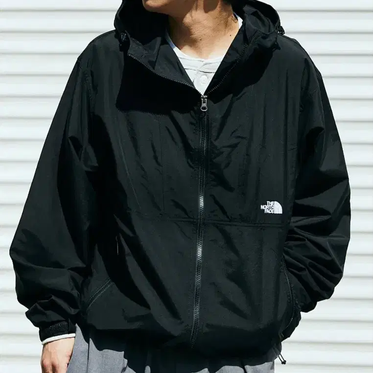 노스페이스 하이넥 체스트로고 바람막이 - 105(XL) northface