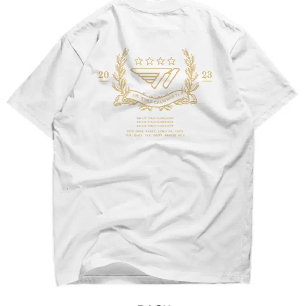 T1 티원 월즈 티셔츠 미개봉 Worlds T shirt