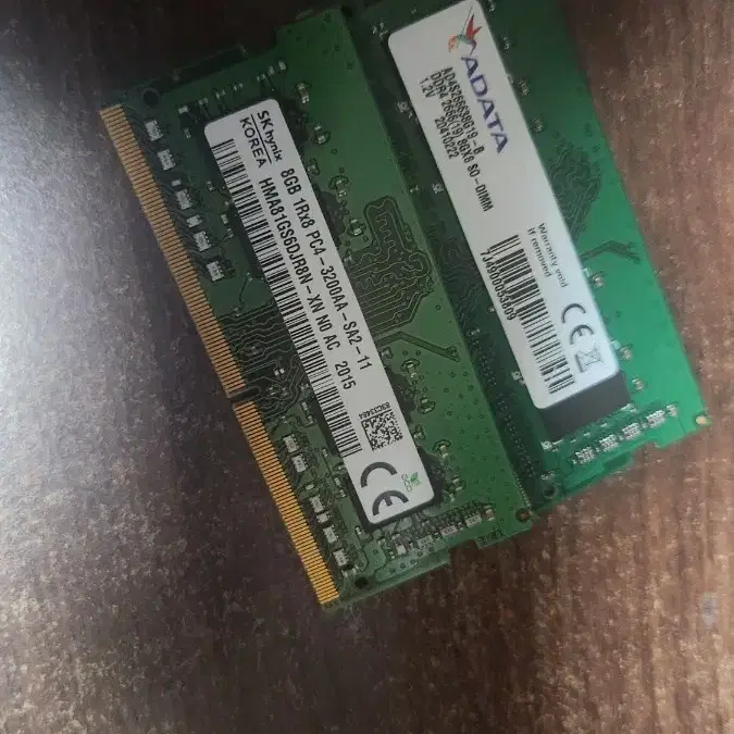 노트북용 ddr4 16gb (8gbx2) 일괄 급처