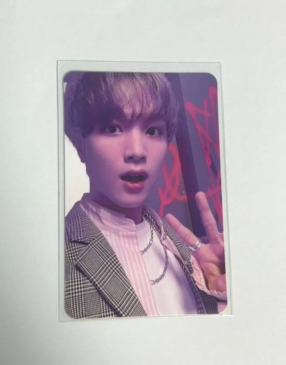 smcu haechan nct photocard haechan