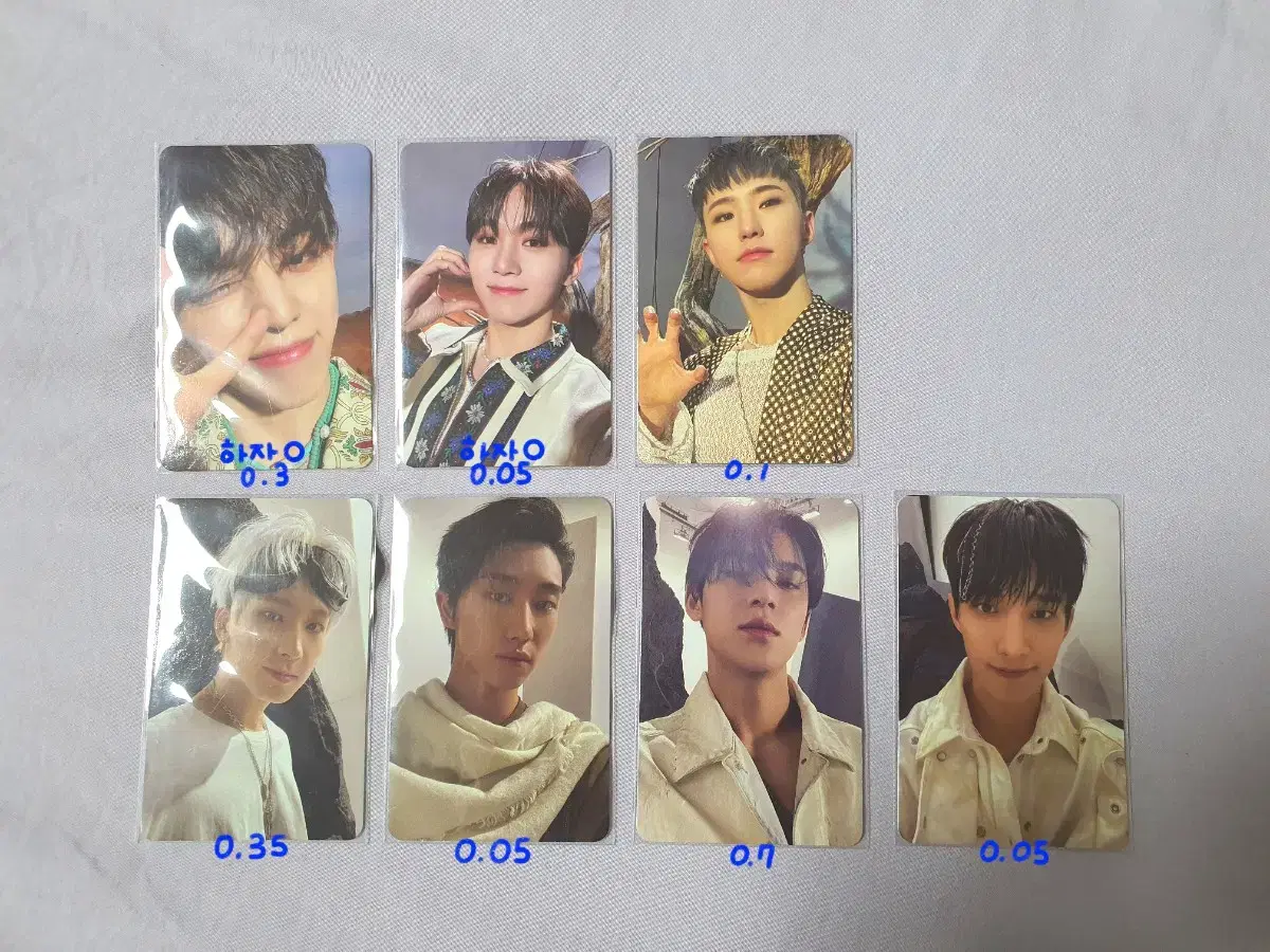 Seventeen s.coups hoshi wonwoo the8 mingyu dk seungkwan FeatherSun photocard sells