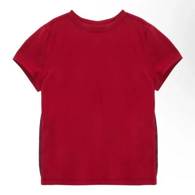 마뗑킴 반팔 SIDE LOGO TAPING TOP IN RED