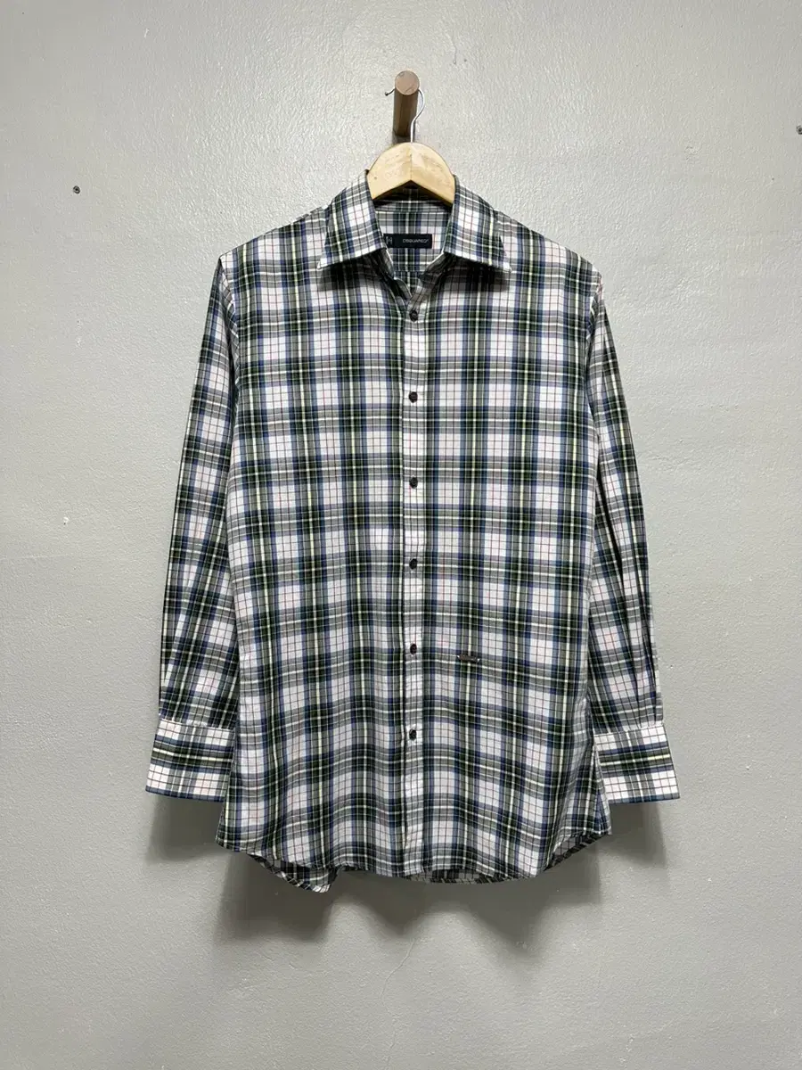 Squared check shirt