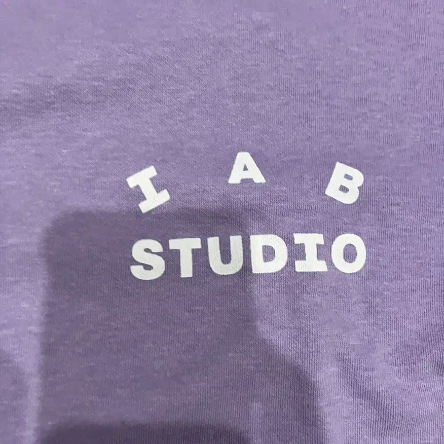 Iabstudio 반팔 라벤더 L