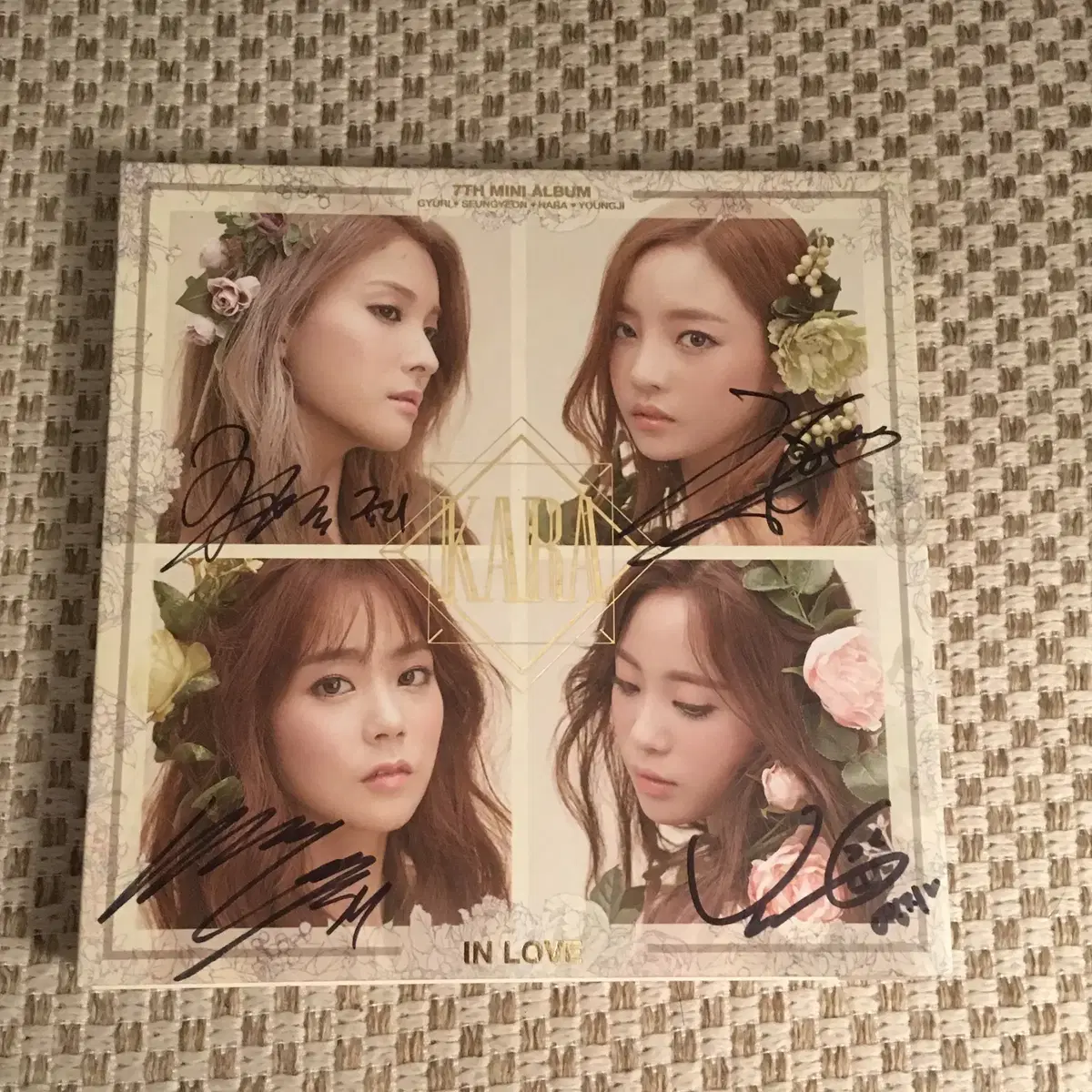 Kara Vol. 7 album Autographed