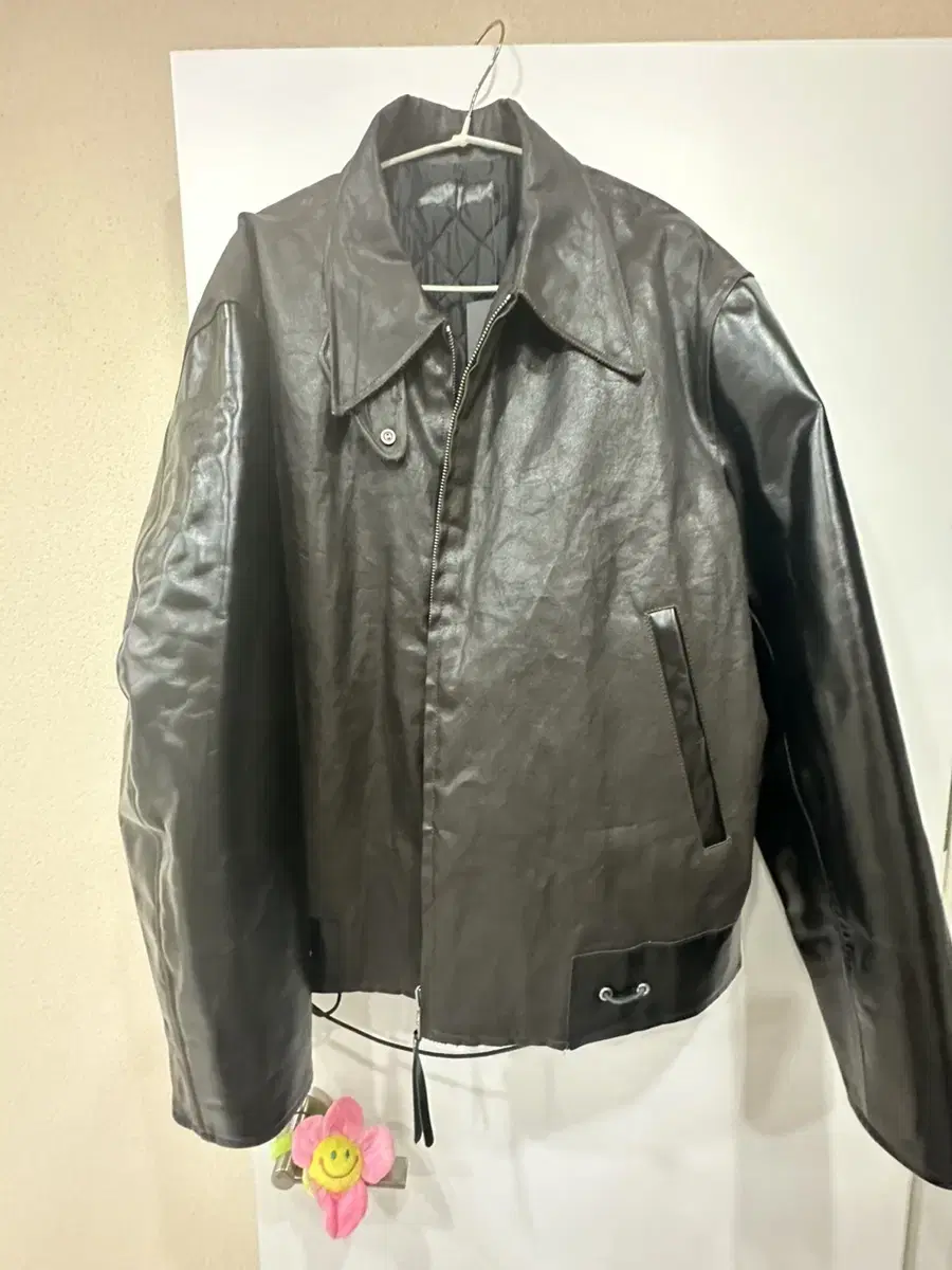 [52]New Haregashi Reversible Mud Dyed Cotton Leather Jacket