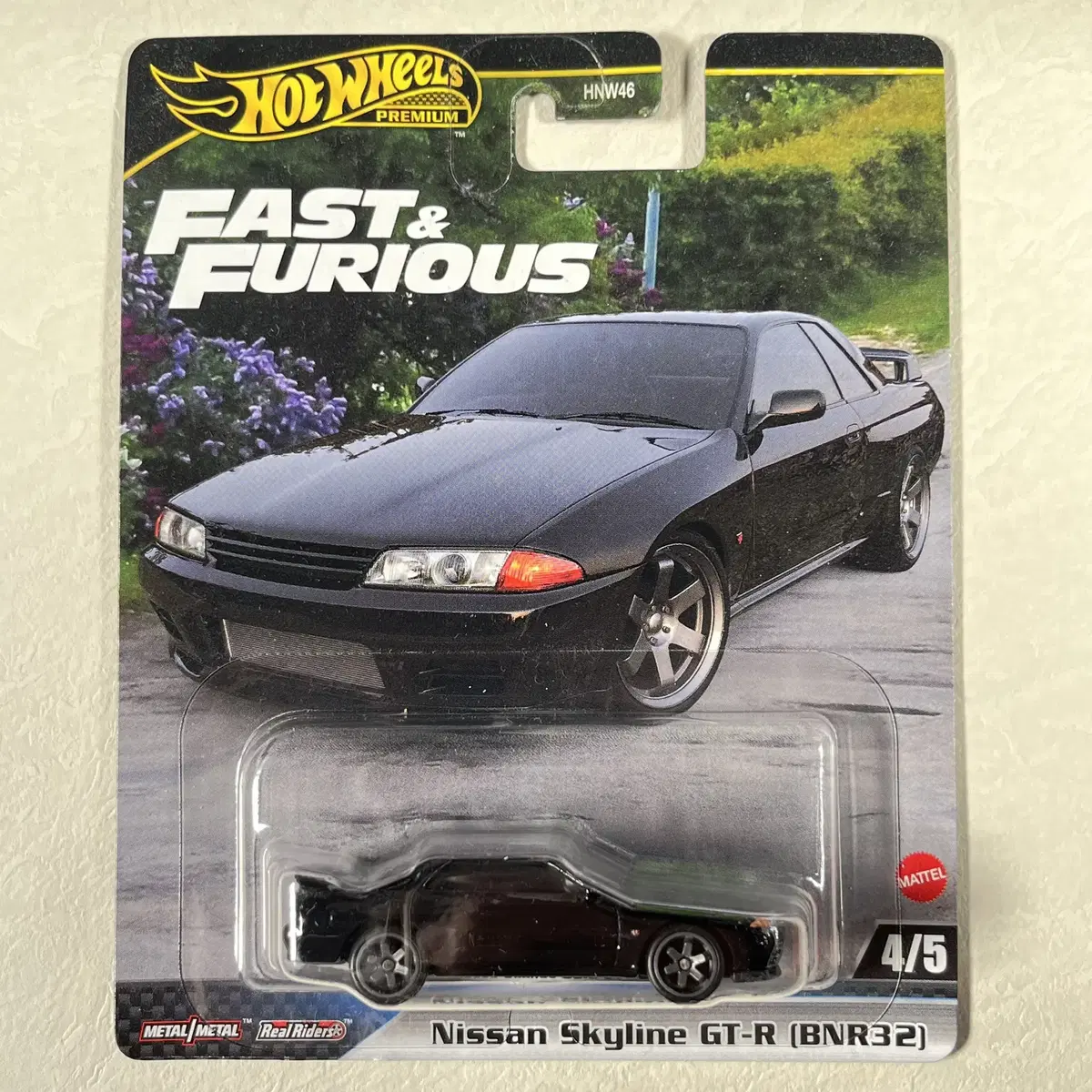 Hot Wheels Fast and Furious Nissan Skyline GT-R BNR32 GTR