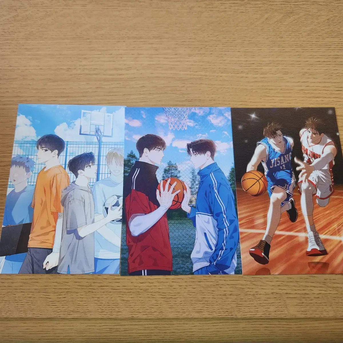 Garbage Time Gakta Ackles Set Bakzun Growth postcard 전영중 성준수 프로 빵준