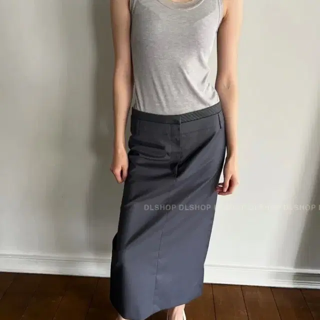 아키텍트 combi skirt 런던플랏 콤비스커트