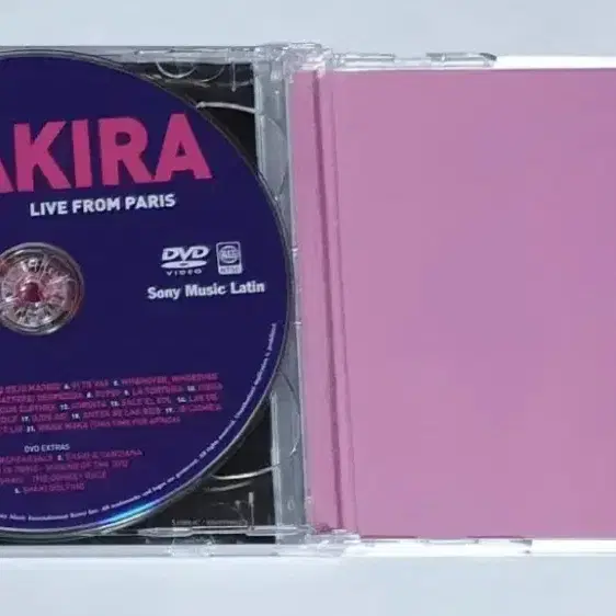 샤키라 Live From Paris 앨범 시디 CD